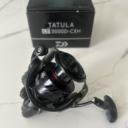 Daiwa Tatula 3000 Spinning Reel New In Box. 