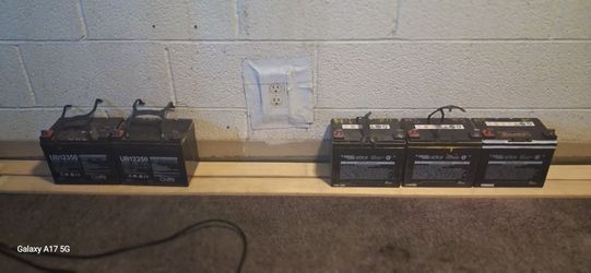 3- 12 volt Car Batteries basically new
