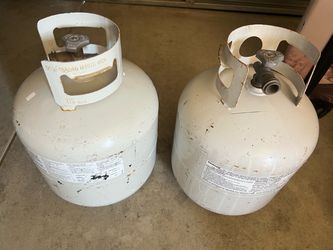 Propane tank empty