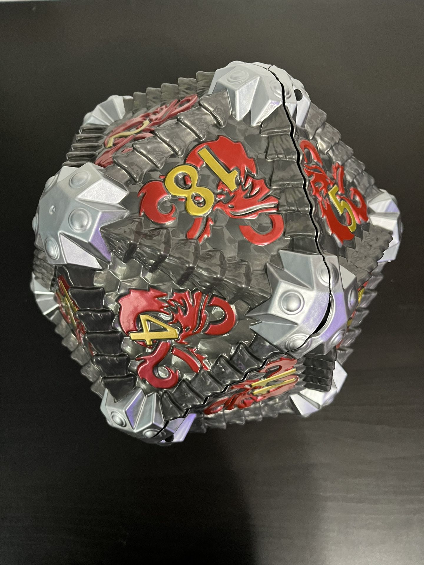 AMC Theaters Dungeons and Dragons Honor Among Thieves D20 Popcorn Bucket Collectible. DND. D&D.