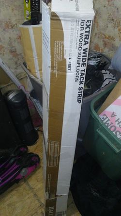 Carpet tack strips for wood floors