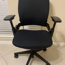 Steelcase Leap V2 Black Office Chair - High Performance Seating by Steelcase