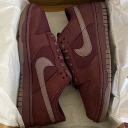 Nike Dunk Low Burgundy Crush Mens PREMIUM