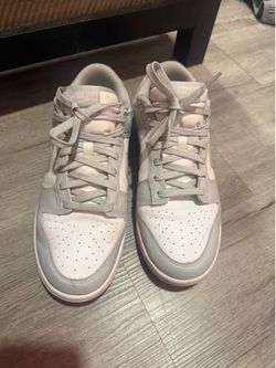 Grey and White Dunks