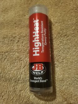 New In Package JB Weld High Heat Temperature Resistant Epoxy Putty!