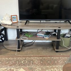 Gray TV Stand