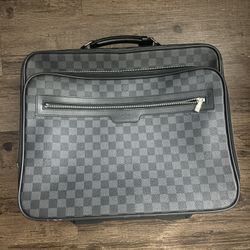 Louis Vuitton Pilot Case Damier Graphite Trolley Bag