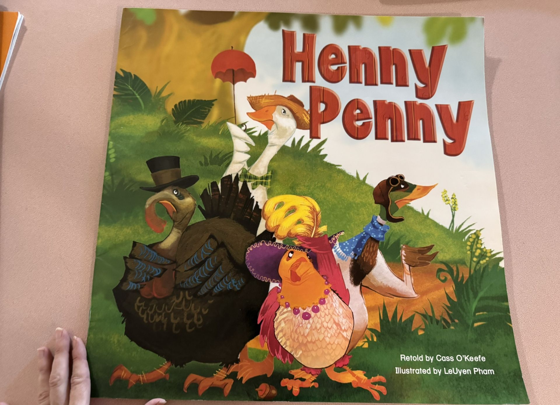 Large Kids Book. “ Henny Penny”
