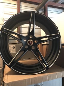 20" staggered wheels brand new