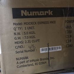 Numark MixDeck Express