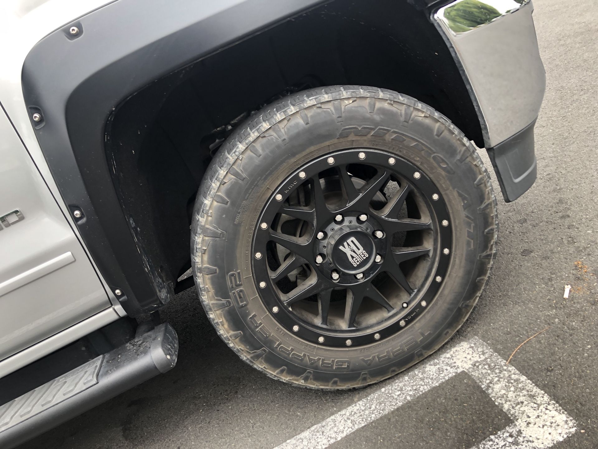 XD Series Rims and Terra Grappler wheels 275/65R20 LT for Sale in ...