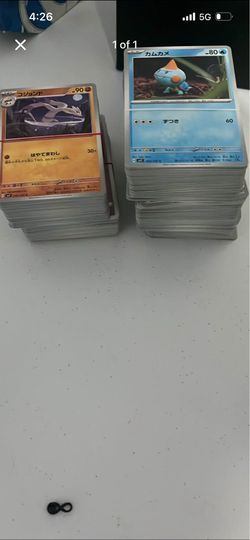 Japanese Pokemon cards
