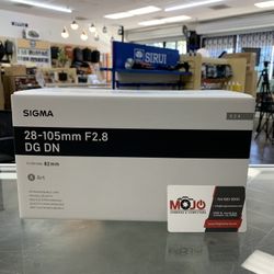 Sigma 28-105 F2.8 E Mount 