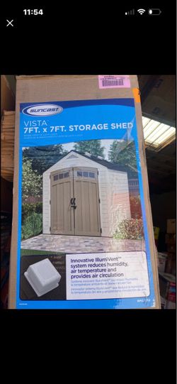 Storage shed 7x7ft
