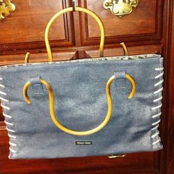  Samantha Thavasa Designer Purse jean