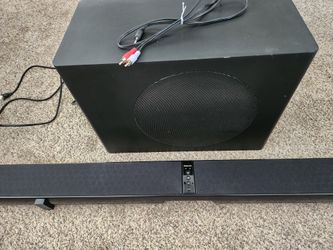 Klipsch Sound Bar And Base