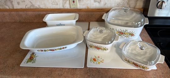 Corningware Vintage Cookware Cutting Board Spice of Life