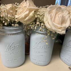 MASON JAR ( For Birthday Or Baby Shower )