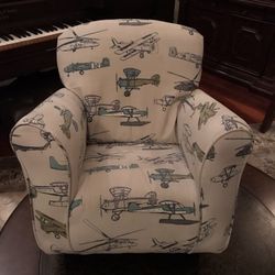 Airplane Toddler Rocker Rocking Chair