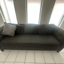 Dark Grey SLeeper Sofa