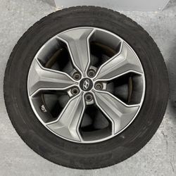 Hyundai Santa Fe Spare Rim With Tire