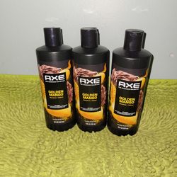 3 Axe Bodywash 18oz Golden Mango 12hr Fresh
