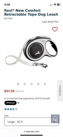 Flexi Retractable 26ft Dog Leash