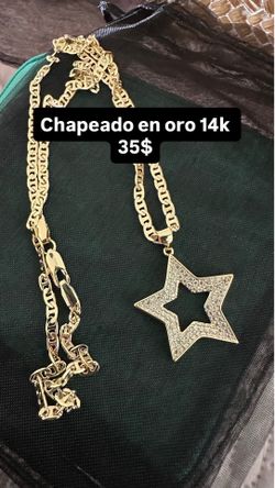 Cadena 14 k gp
