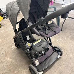 double stroller graco