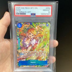 PSA 10 Nami Alt Art