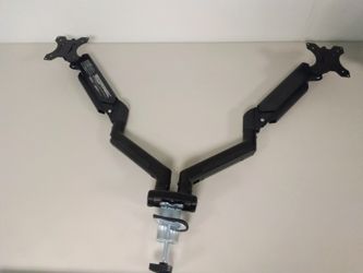 dual monitor desk mount dual monitor arm
