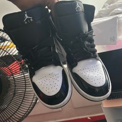 Jordan Grey Black Gold Retro 1
