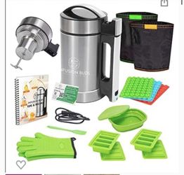 NIB Infusion Buds machine + accessories. Bundle includes everything photoed.