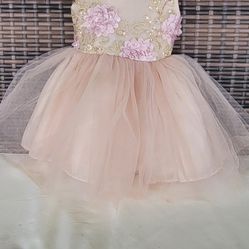 Party 12 Month Girl Dress 