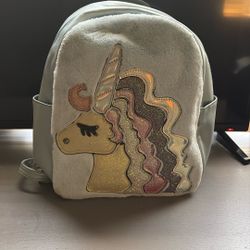 Blue Unicorn Backpack