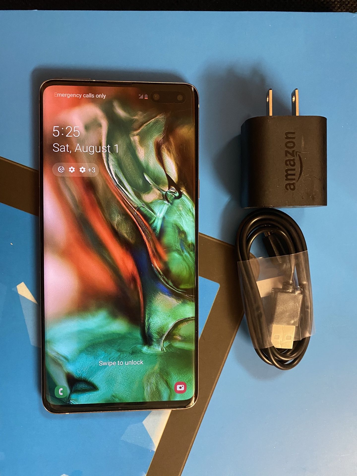 Samsung galaxy s10 5g 256gb unlocked, sold with store warranty