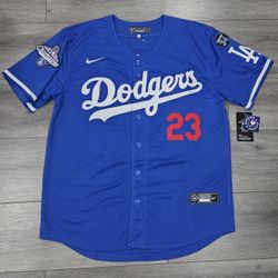 LOS ANGELES DODGERS STITCHED BASEBALL JERSEY 