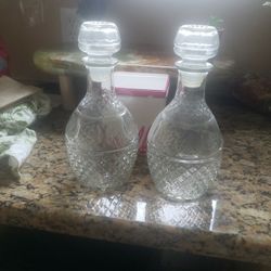 Vintage Whiskey Decanter With Well Fitting Stopper