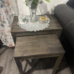 Grey Nesting Table