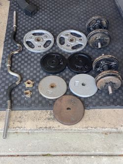 Weight plates/ bars/ weight locks/ adjustable dumbell bars