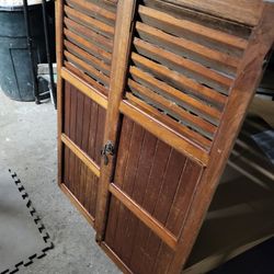 Marine Louvered doors.