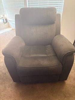 Love seat and recliner