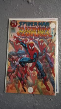 Spiderman Maximum Clonage Comic
