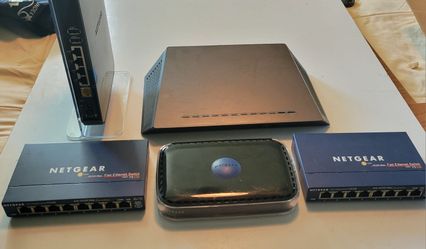 Lot Of Netgear Devices Including Nighthawk Router 