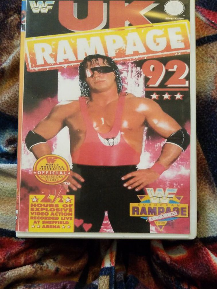 Wwf UK Rampage 1992 Dvd