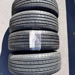 235 60 18 Goodyear Assurance Finesse all season tires 