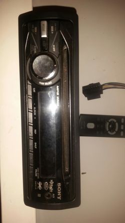 Sony cd player
