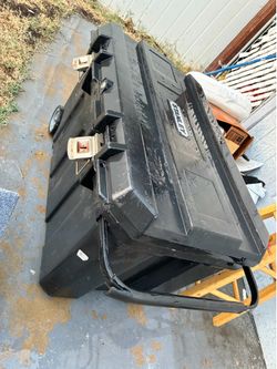 50 gallon Stanley mobile tool box