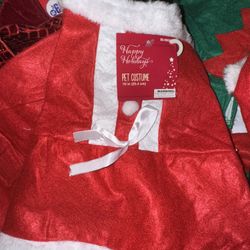 Mrs Claus Pet Costume 