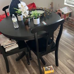 Table W/chair They Will Need To Be Tighten 